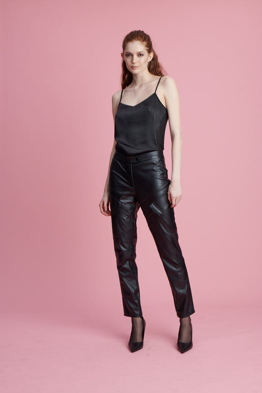 Ola Vegan Leather Pant